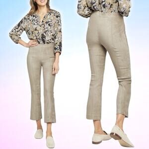 NWT NYDJ Suede Pull On Slim Bootcut Pant Sz 18 Saddlewood